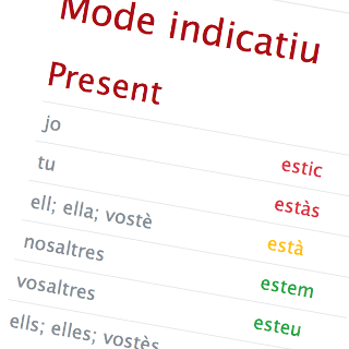 Catalaanse werkwoordsvervoegingen